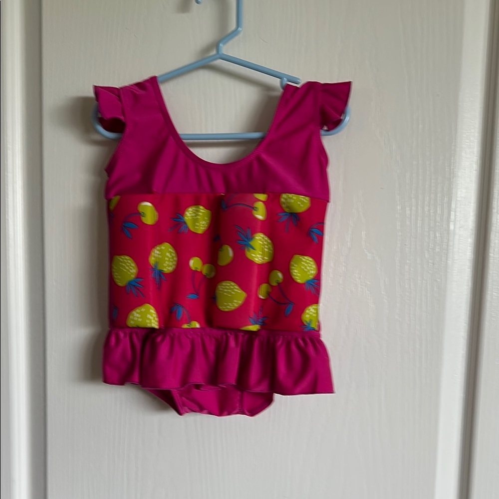 Pink and Green Kids Swimwear